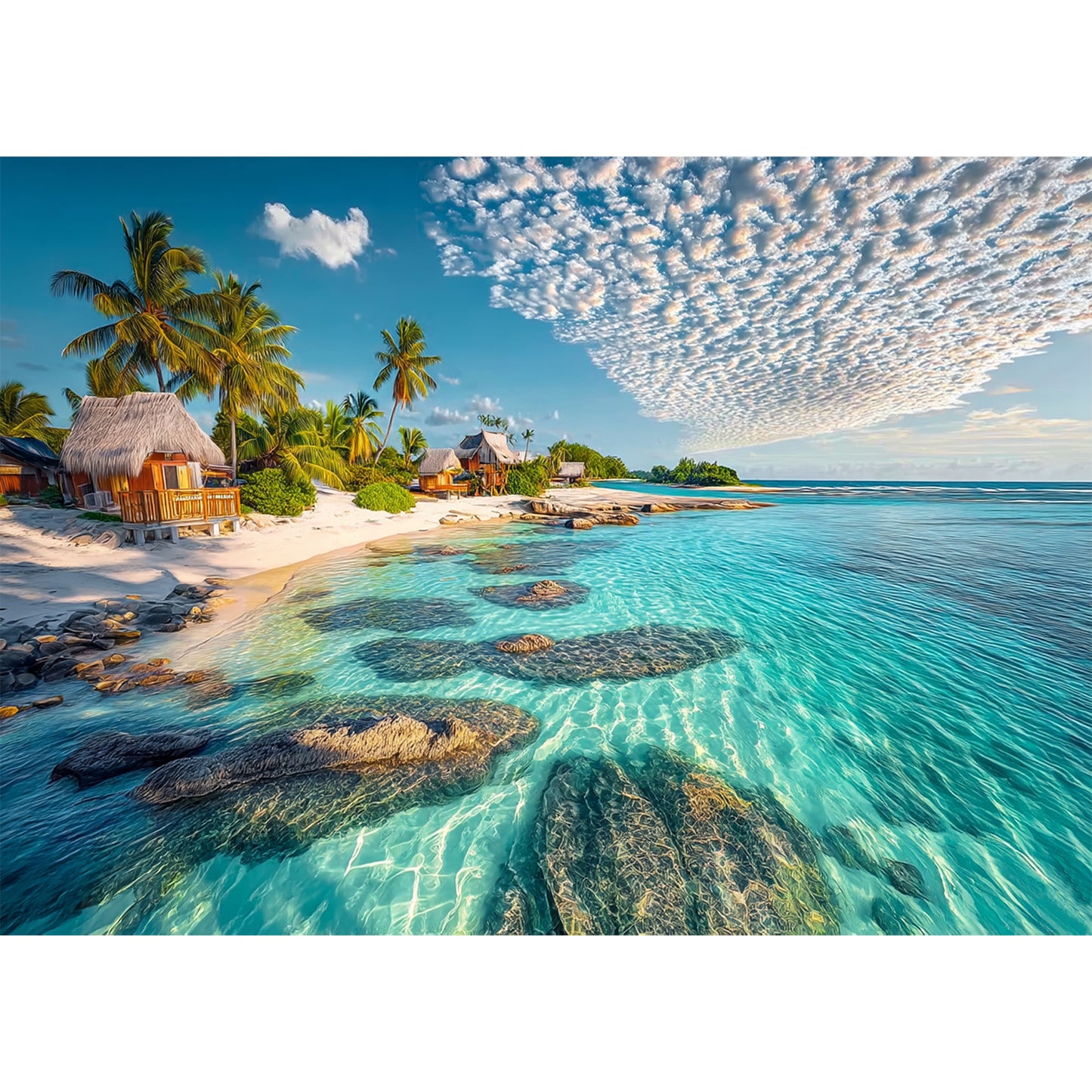 Jigsaw Puzzles for Adults 1000 Pieces Impossible Hard Difficult Challenging Puzzles for Adults 1000pc Puzzles Summer Breeze Jigsaw Puzzle 1000 Pieces 28 x 20 inch
