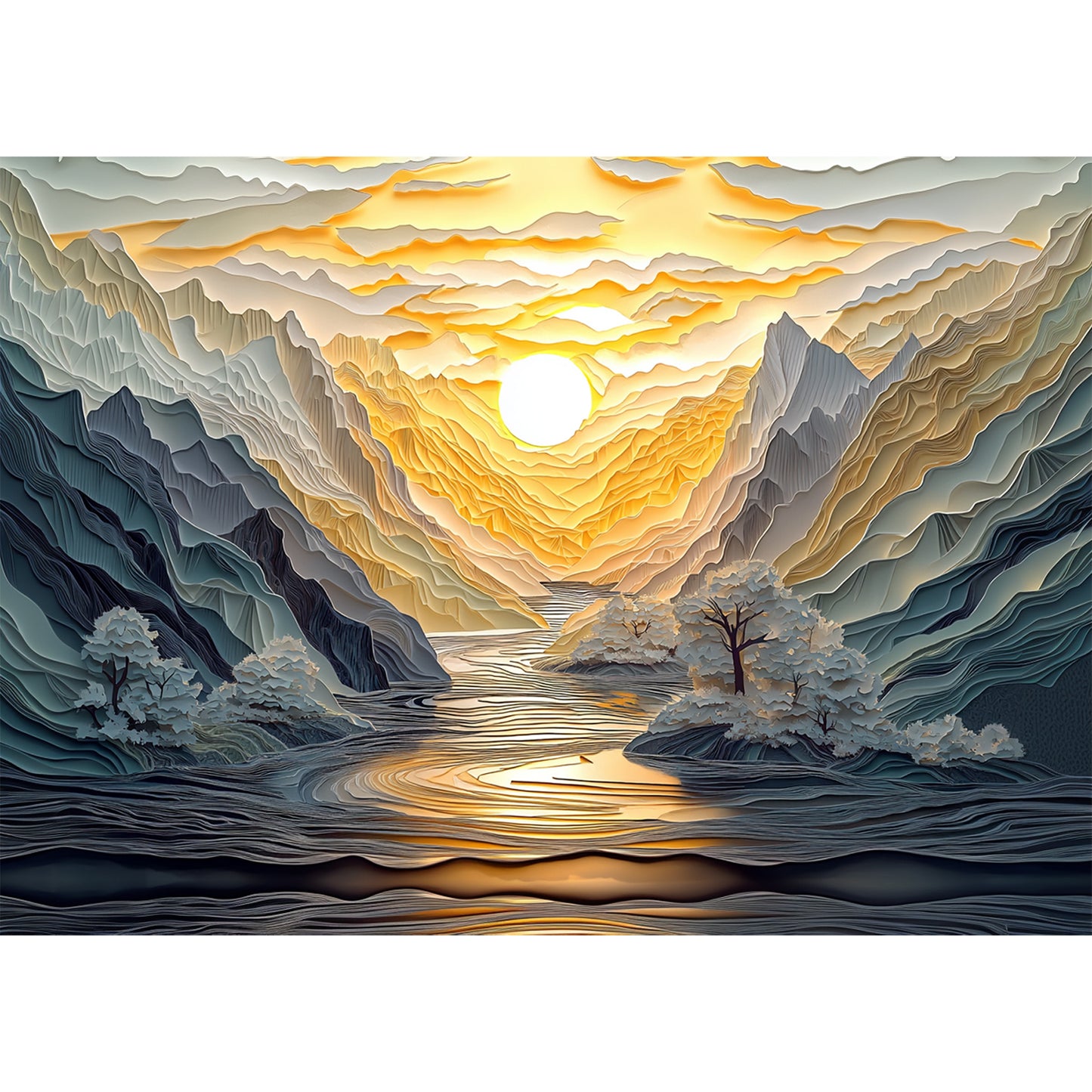 Jigsaw Puzzles for Adults 1000 Pieces Impossible Hard Difficult Challenging Puzzles for Adults 1000pc Puzzles Sunrise at Mountain Peak Jigsaw Puzzle 1000 Pieces 28 x 20 inch