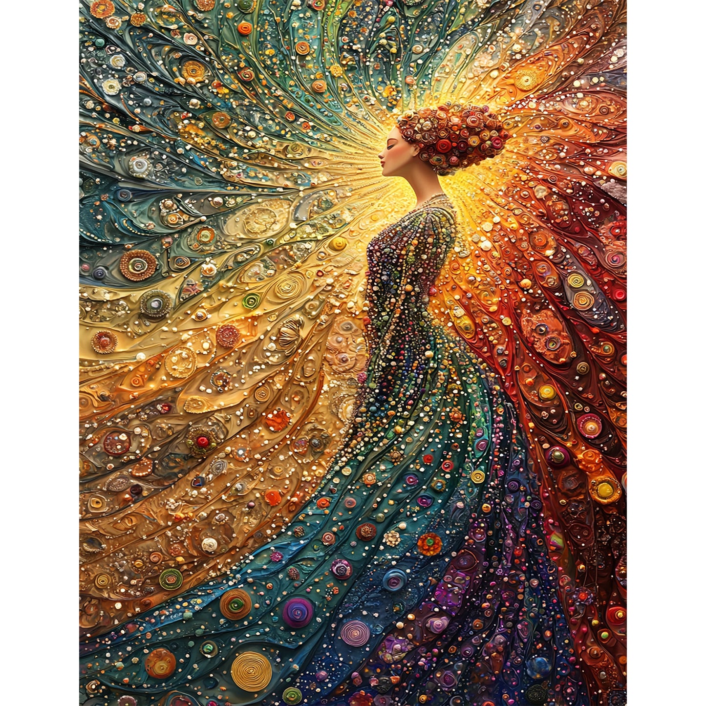 Jigsaw Puzzles for Adults 1000 Pieces Impossible Hard Difficult Challenging Puzzles for Adults 1000pc Puzzles The Woman in Meditation Jigsaw Puzzle 1000 Pieces 28 x 20 inch
