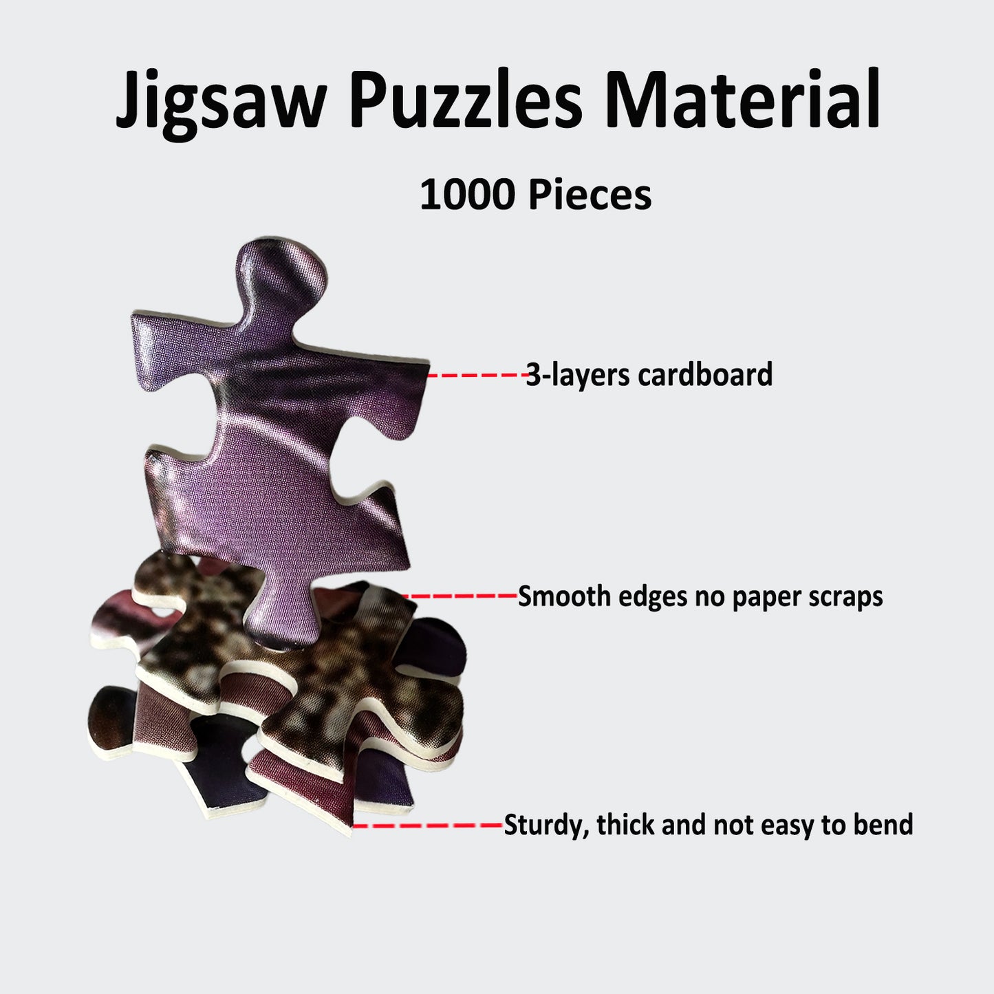 Puzzles Yunlus pour adultes 1000 pièces Impossible Difficile Défi Puzzles pour adultes Puzzles 1000 pièces Puzzle Ailes florales de papillon 1000 pièces 28 x 20 pouces