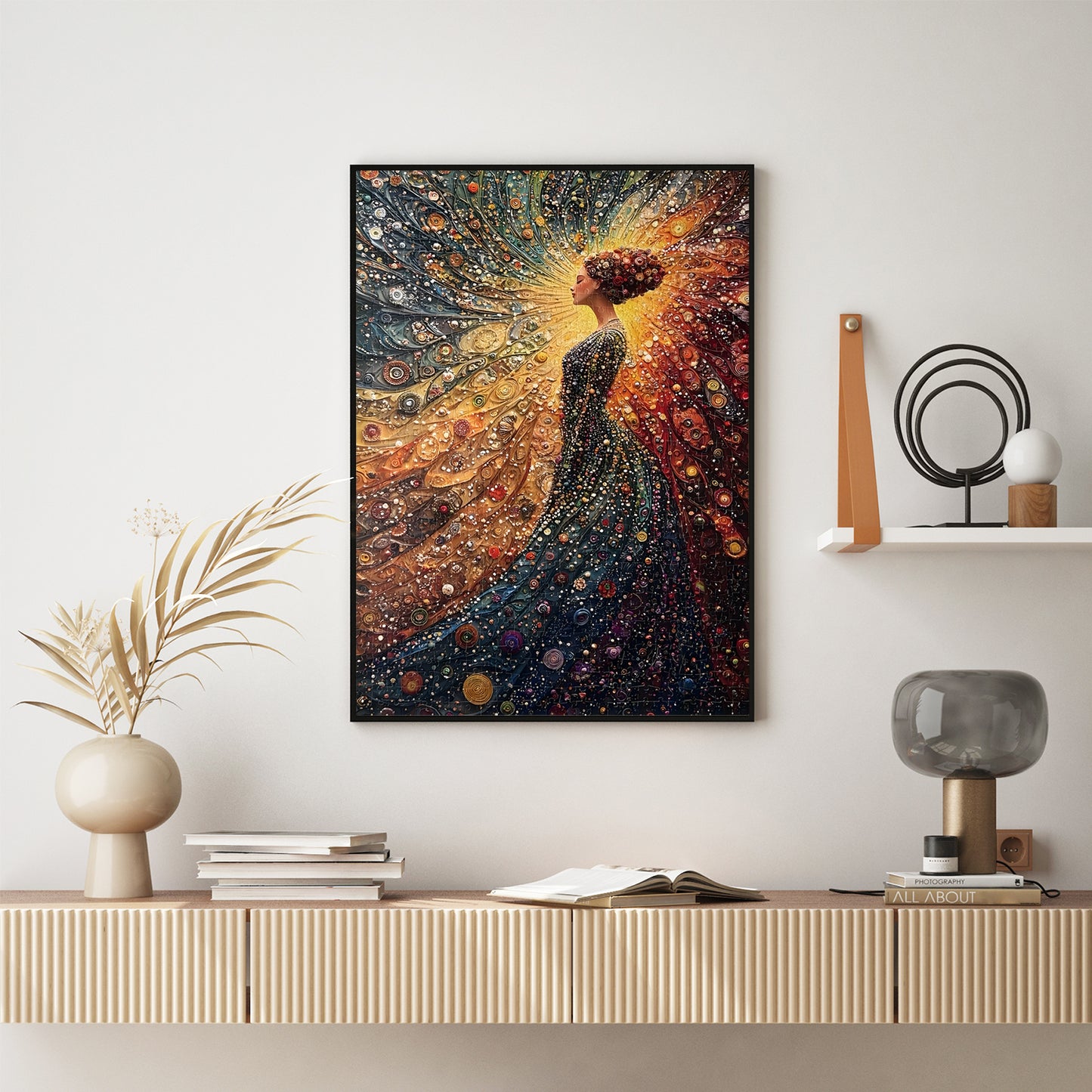 Jigsaw Puzzles for Adults 1000 Pieces Impossible Hard Difficult Challenging Puzzles for Adults 1000pc Puzzles The Woman in Meditation Jigsaw Puzzle 1000 Pieces 28 x 20 inch