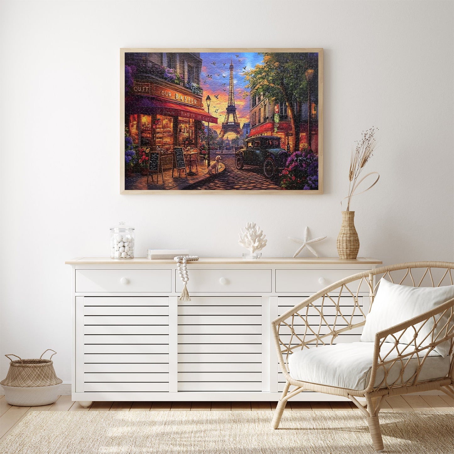 Yunlus Jigsaw Puzzles for Adults 1000 Pieces Impossible Hard Difficult Challenging Puzzles for Adults 1000pc Puzzles Charming Paris Street Jigsaw Puzzle 1000 Pieces 28 x 20 inch
