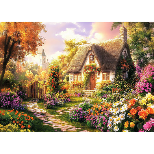 Yunlus Jigsaw Puzzles for Adults 1000 Pieces Impossible Hard Difficult Challenging Puzzles for Adults 1000pc Puzzles Country Garden Jigsaw Puzzle 1000 Pieces 28 x 20 inch