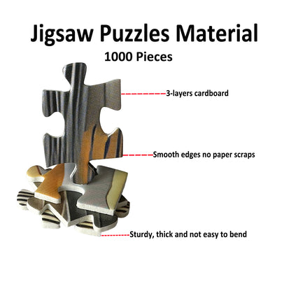 Jigsaw Puzzles for Adults 1000 Pieces Impossible Hard Difficult Challenging Puzzles for Adults 1000pc Puzzles Sunrise at Mountain Peak Jigsaw Puzzle 1000 Pieces 28 x 20 inch