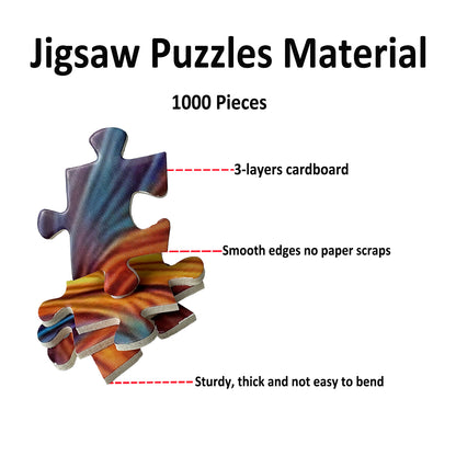 Yunlus Jigsaw Puzzles for Adults 1000 Pieces Golden Retriever Puzzle 1000pc Puzzles Impossible Hard Difficult Challenging Puzzles for Teens Joyful Dog Jigsaw Puzzle 1000 Pieces 28 x 20 inch