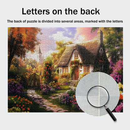 Yunlus Jigsaw Puzzles for Adults 1000 Pieces Impossible Hard Difficult Challenging Puzzles for Adults 1000pc Puzzles Country Garden Jigsaw Puzzle 1000 Pieces 28 x 20 inch
